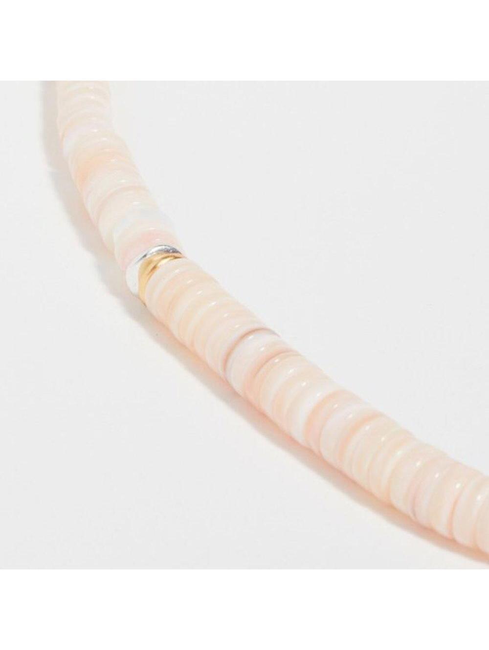 Madewell Mother of Pearl Beaded Necklace - Picture 2 of 3